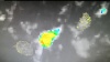 22h30: une ligne pluvio-orageuse assez active aborde les côtes est et nord de la Réunion (vidéo)