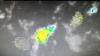 22h30: une ligne pluvio-orageuse assez active aborde les côtes est et nord de la Réunion (vidéo)