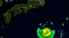 Typhoon Faxai: compact category 4, should weaken a bit before landfall/Honshu before 24h