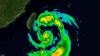 Typhoon Mitag(19W) moving closer to Eastern Taiwan and intensifying a bit