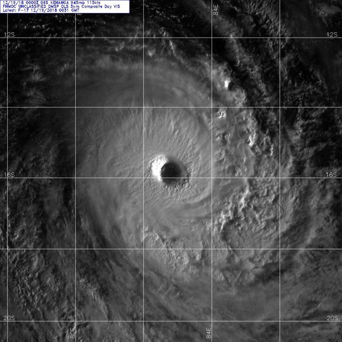 Cliquez sur l'image.Satellite de la défense US(Dmsp) à 04h31 ce matin. Cliquez sur l'image.Satellite de la défense US(Dmsp) à 04h31 ce matin.