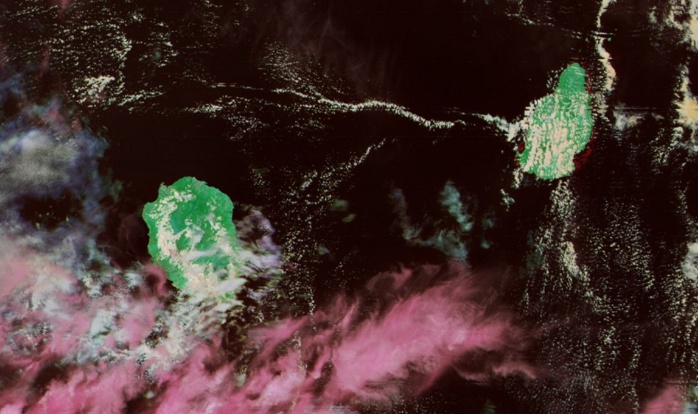 Noaa20 à 14h06. Nasa US. Noaa20 à 14h06. Nasa US.