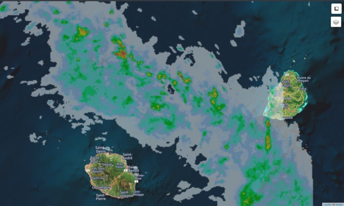 06h30: radar Météo France. Crédit https://www.meteoi.re