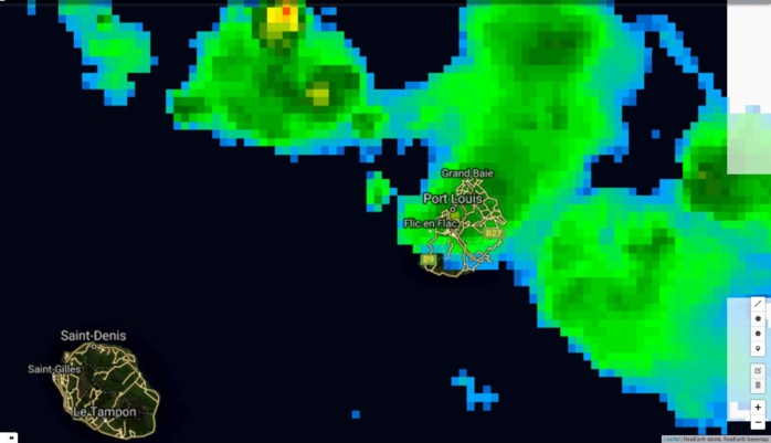 Photo satellite de 17h.