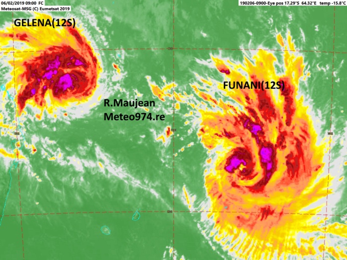 Photo satellite de 13h. Photo satellite de 13h.