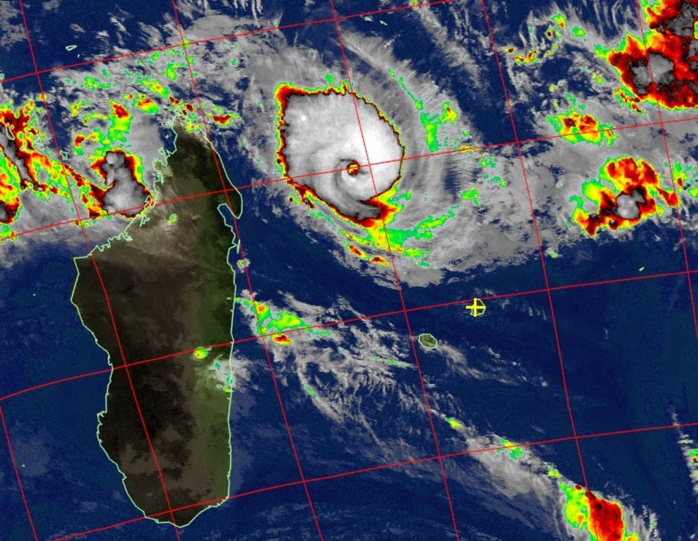 Noaa18 à 08h25. Photo reçue par J.Gentil à 4Bornes.