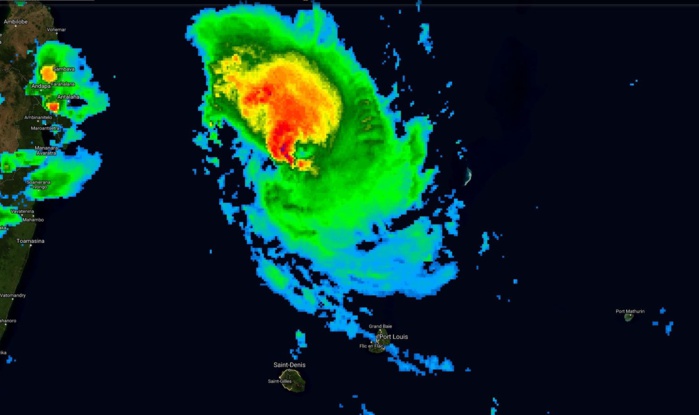 Photo satellite de 18heures. Photo satellite de 18heures.