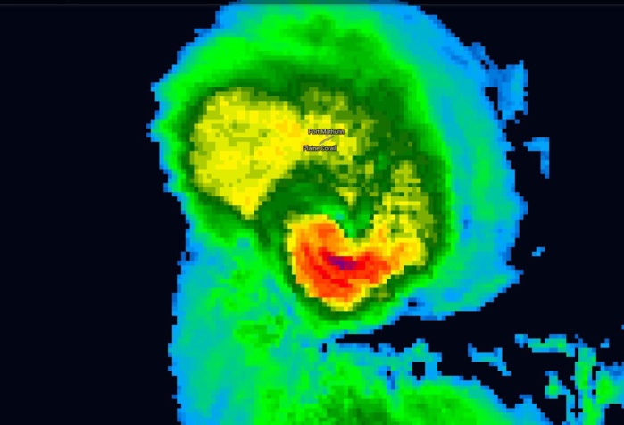 Photos satellite de 05h. Photos satellite de 05h.