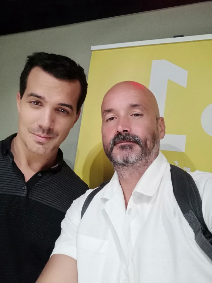 Mon passage chez Monsieur Météo de Réunion Première. Mon passage chez Monsieur Météo de Réunion Première.