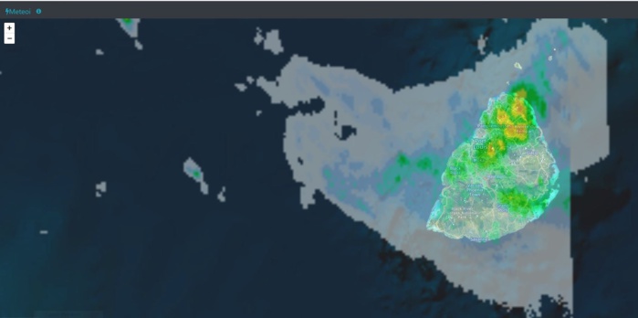 Radars Météo France Réunion à 13h59. https://www.meteoi.re