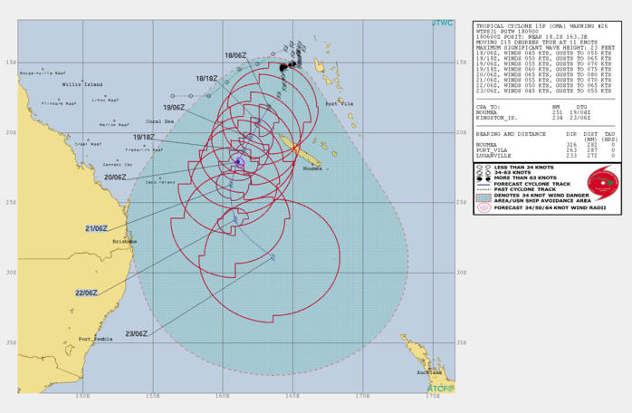 09UTC: OMA reduced to a 45knots cyclone, forecast to intensify gradually next 48hours 09UTC: OMA reduced to a 45knots cyclone, forecast to intensify gradually next 48hours