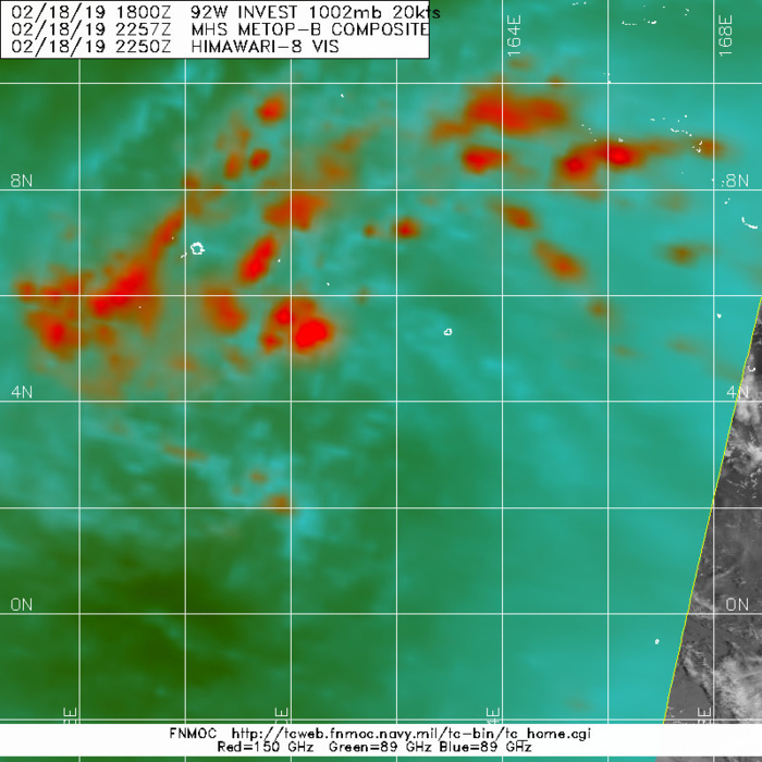 92W: development still likely next several days