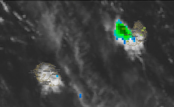 Photo satellite de 14h.