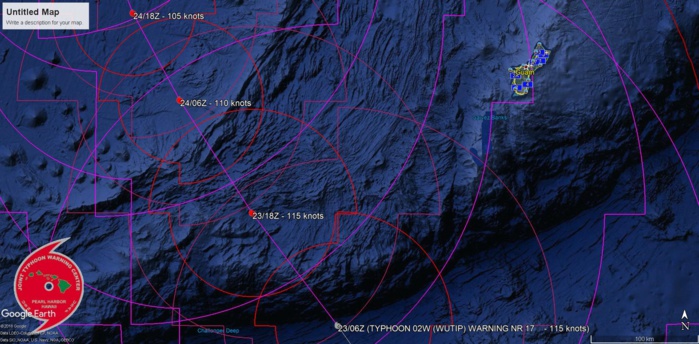 09UTC: typhoon Wutip(02W) Category 4 US, the second February category 4 in 4 years 09UTC: typhoon Wutip(02W) Category 4 US, the second February category 4 in 4 years