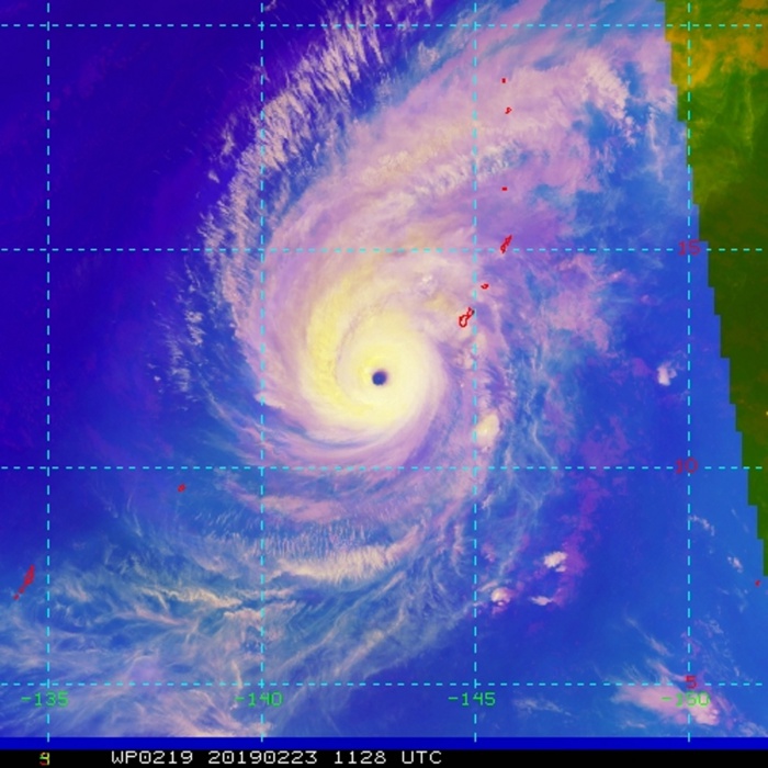 12UTC: WUTIP(02W) is now a Super Typhoon! 12UTC: WUTIP(02W) is now a Super Typhoon!