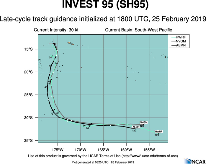 South Pacific: Cyclone 16P has formed, forecast to track west of Nuku 'alofa after 24hours South Pacific: Cyclone 16P has formed, forecast to track west of Nuku 'alofa after 24hours