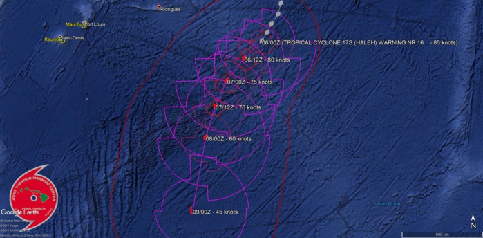 03UTC: TC HALEH(17S) category2 US is weakening but has still a good microwave signature 03UTC: TC HALEH(17S) category2 US is weakening but has still a good microwave signature