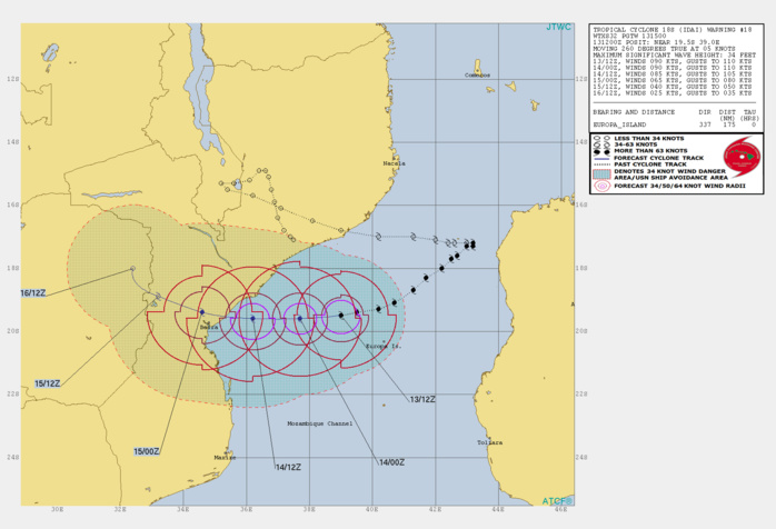 WARNING 18/JTWC WARNING 18/JTWC