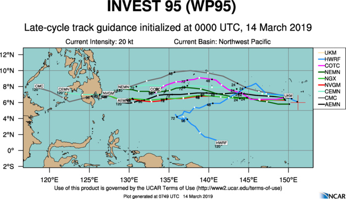 Western North Pacific: 95W still under watch, located 890km to Guam Western North Pacific: 95W still under watch, located 890km to Guam