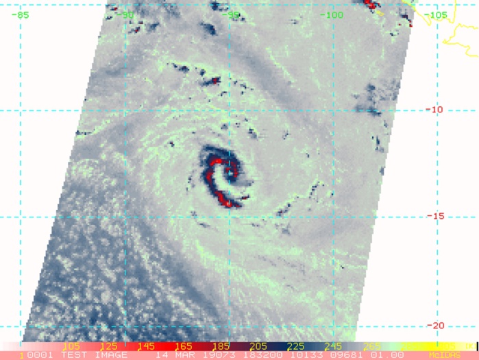 1832UTC. COMPACT SYSTEM WITH A WELL DEFINED CENTER 1832UTC. COMPACT SYSTEM WITH A WELL DEFINED CENTER