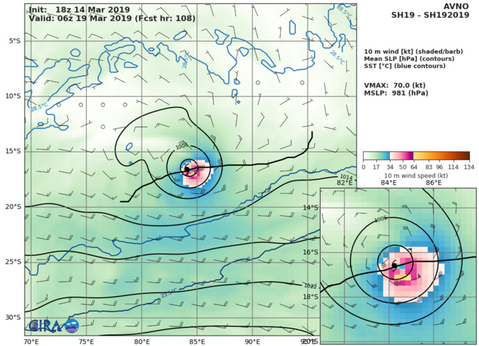 GFS AT 18UTC: 70KT AT +108H GFS AT 18UTC: 70KT AT +108H