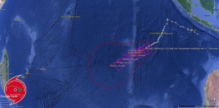 WARNING 13/JTWC WARNING 13/JTWC