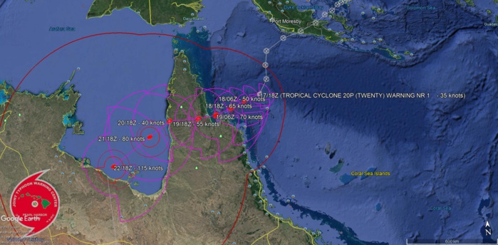 WARNING 1/JTWC