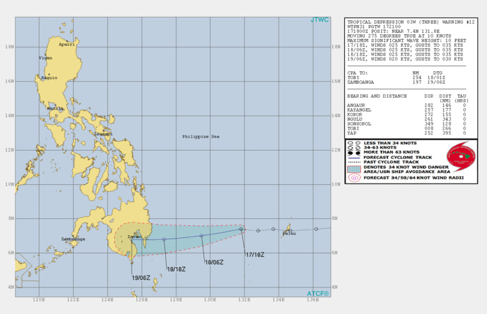 WARNING 12/JTWC WARNING 12/JTWC
