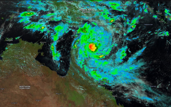 04UTC. WELL ORGANIZED SYSTEM.