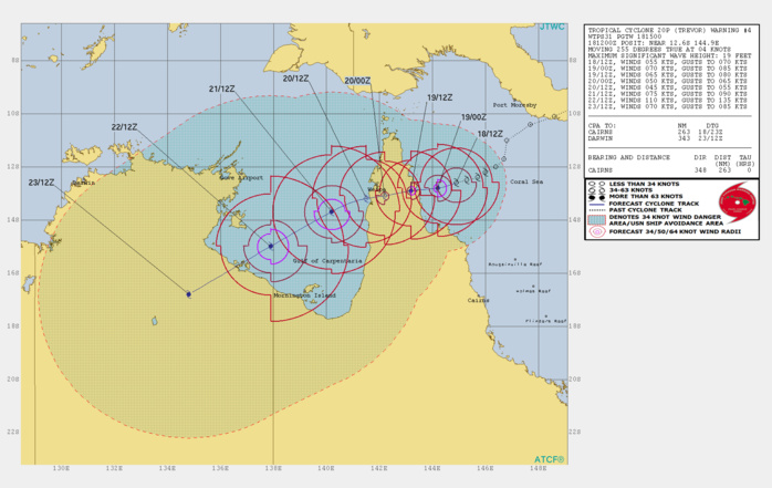 WARNING 4/JTWC