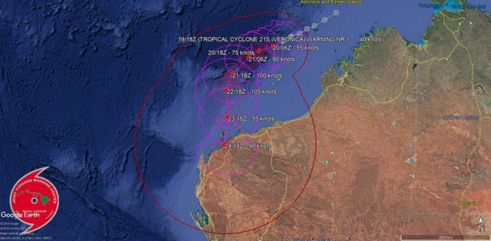 WARNING 1/JTWC