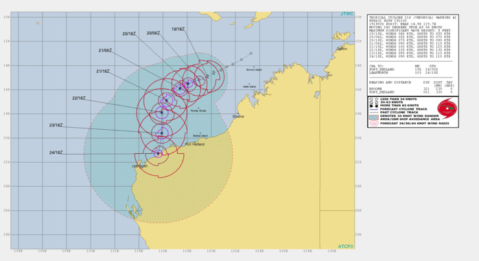 WARNING 1/JTWC