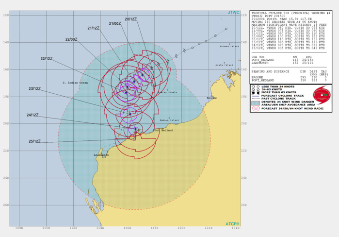 WARNING 4/JTWC WARNING 4/JTWC