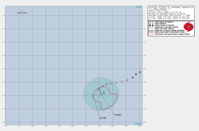 WARNING 30/JTWC WARNING 30/JTWC