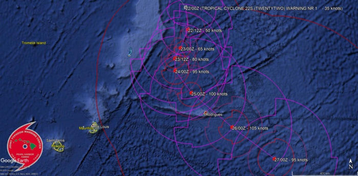WARNING 1/JTWC