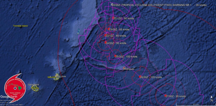 WARNING 1/JTWC