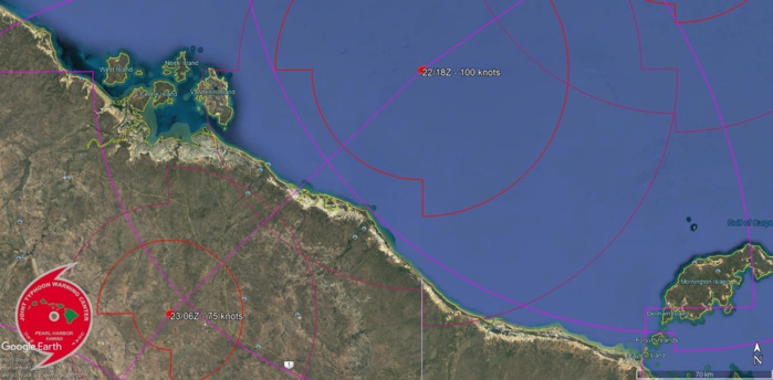 FORECAST LANDFALL AREA FORECAST LANDFALL AREA