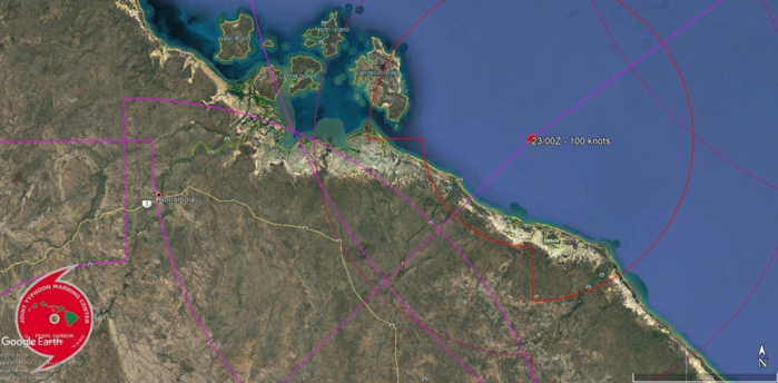 FORECAST LANDFALL AREA FORECAST LANDFALL AREA