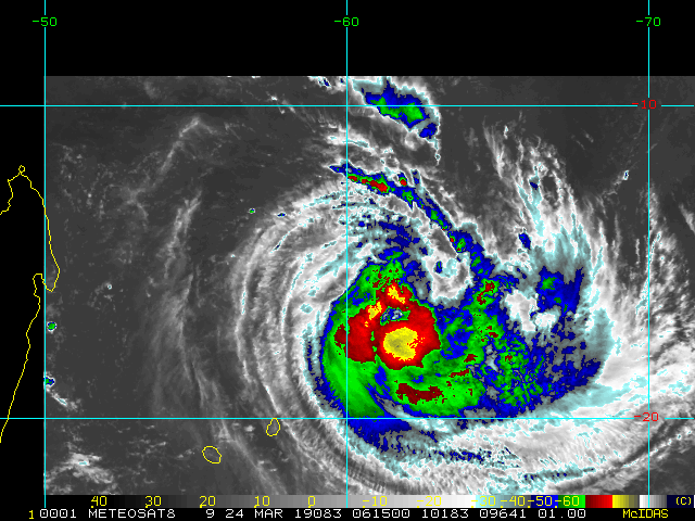 Satellite à 10h15.