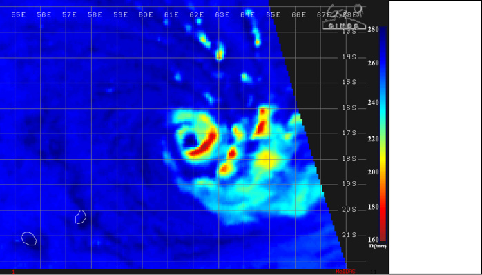 1213UTC: STRONGER SOUTHEAST QUADRANT