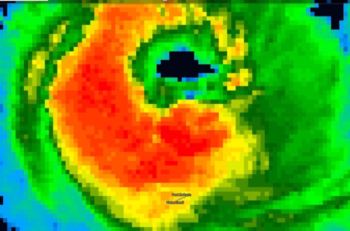 Les bandes plus proches de l'oeil (en orange et rouge) sont proches dans le nord de ROD. Les bandes plus proches de l'oeil (en orange et rouge) sont proches dans le nord de ROD.