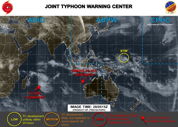 06UTC: INVEST 97W is now on the charts