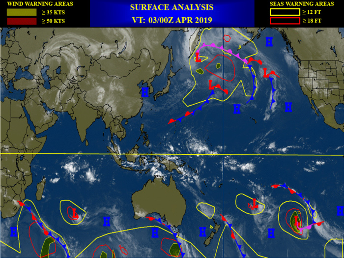 Activité cyclonique: formations possibles sur le Sud Indien et le Pacifique Nord Ouest ces deux prochaines semaines