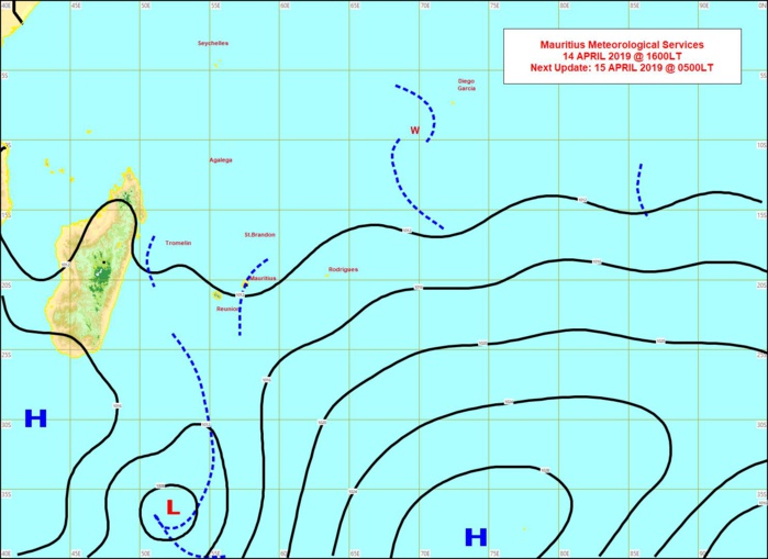 Carte établie à 16heures. MMS Carte établie à 16heures. MMS