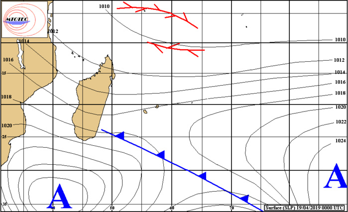 Carte établie à 04heures. MTOTEC Carte établie à 04heures. MTOTEC