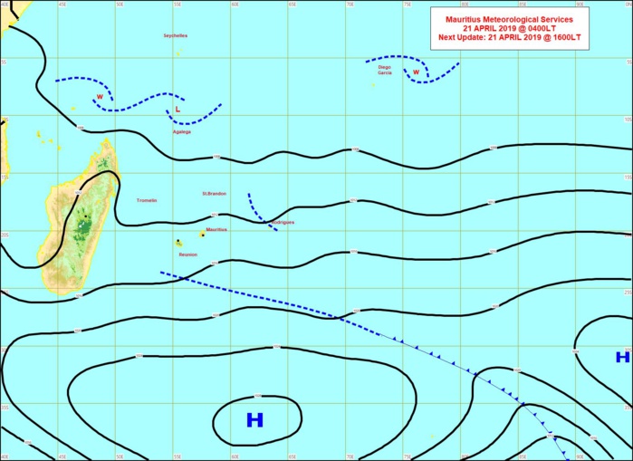 Carte établie à 4heures ce matin. MMS Carte établie à 4heures ce matin. MMS