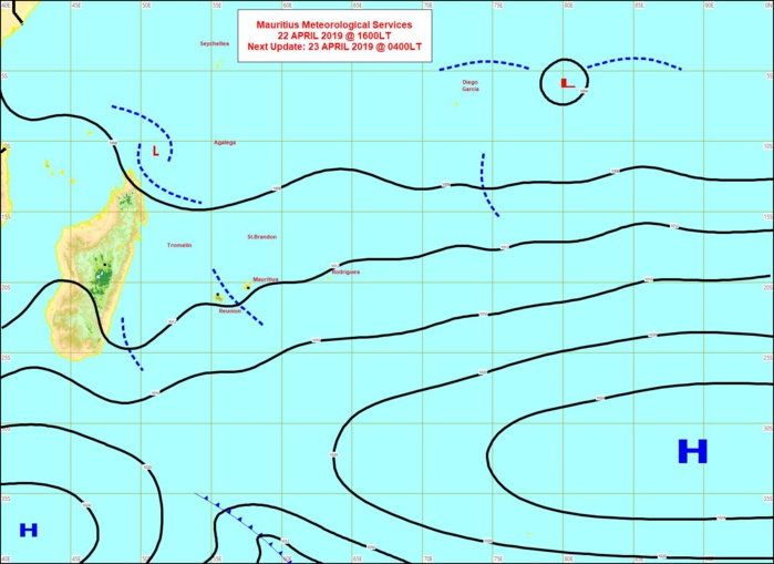 Carte établie à 16heures. MMS Carte établie à 16heures. MMS