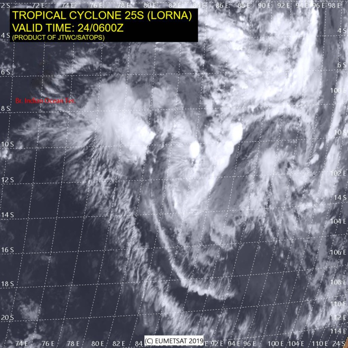 TC 25S AT 06UTC TC 25S AT 06UTC