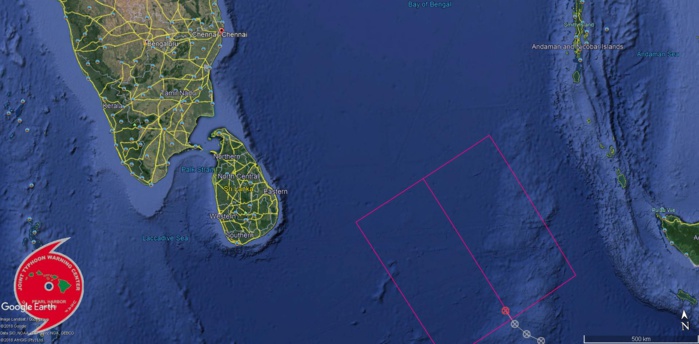BAY OF BENGAL: 91B likely to develop next few days