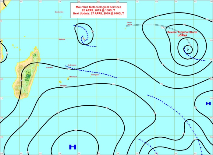 Carte établie à 16h. MMS Carte établie à 16h. MMS